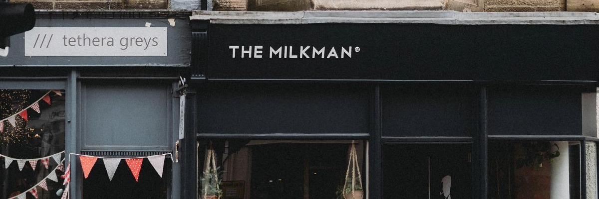 The Milkman Coffee shop in Edinburgh 